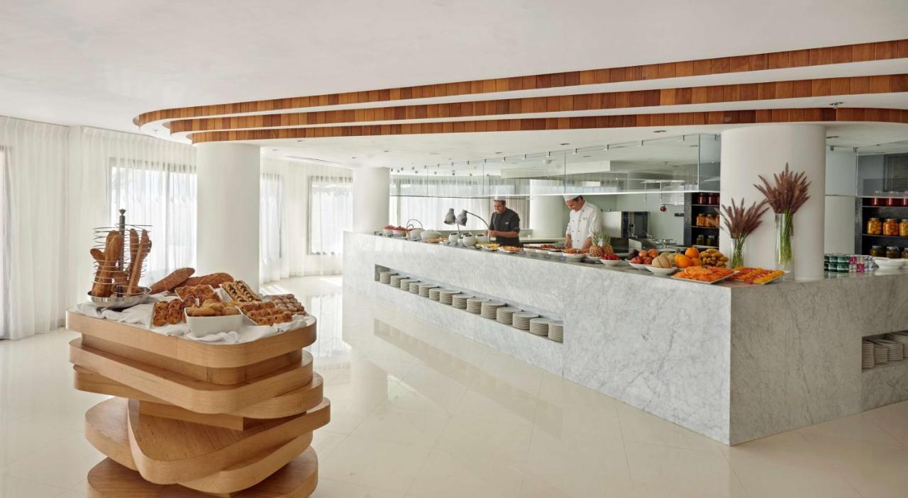 Hyatt Place Taghazout Bay Exterior photo The buffet at the hotel