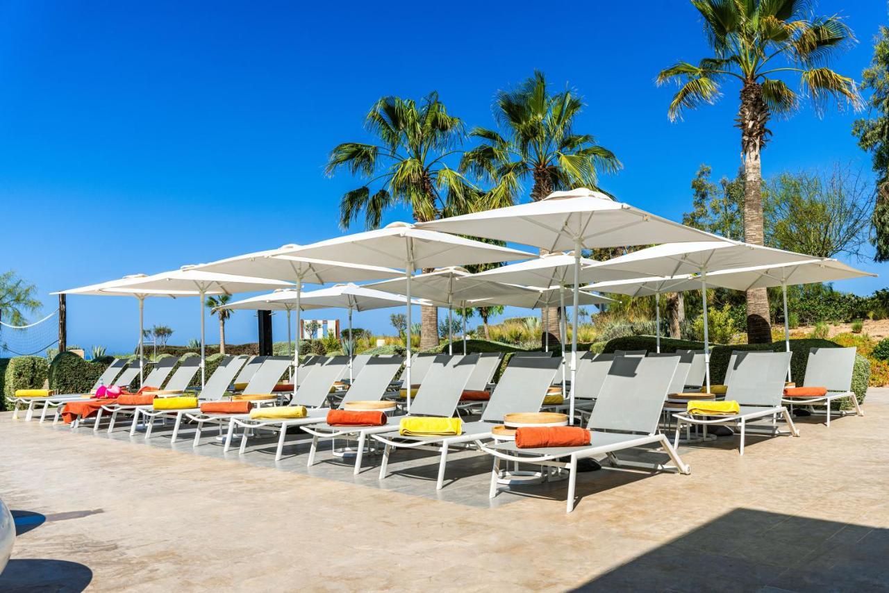 Hyatt Place Taghazout Bay Exterior photo Beach chairs and umbrellas