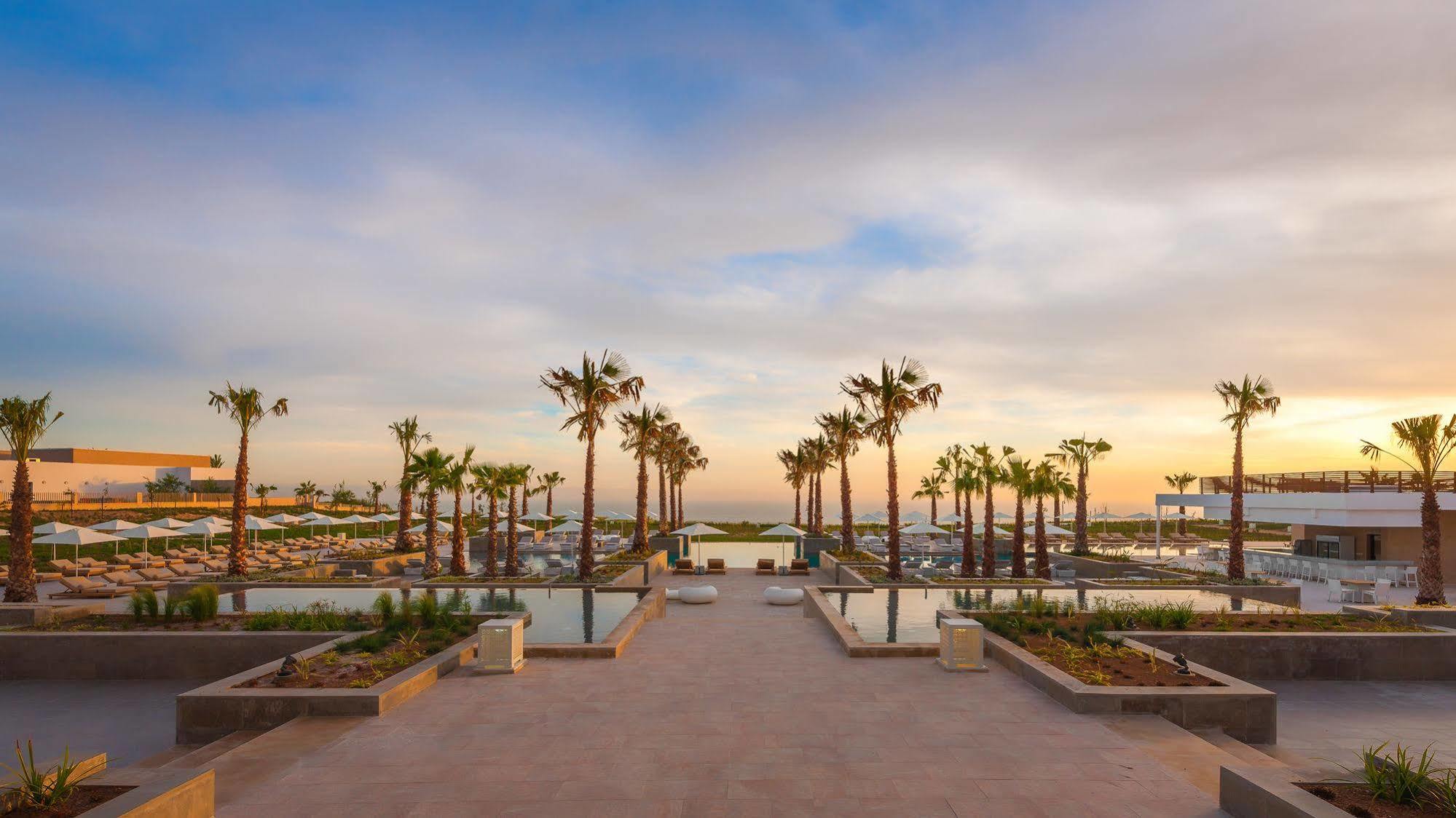 Hyatt Place Taghazout Bay Exterior photo The resort's main promenade
